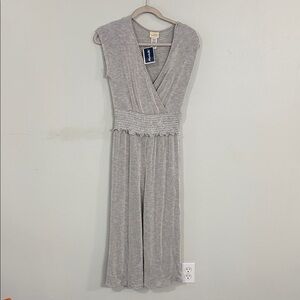 Caution To The Wind Gray Knit Top